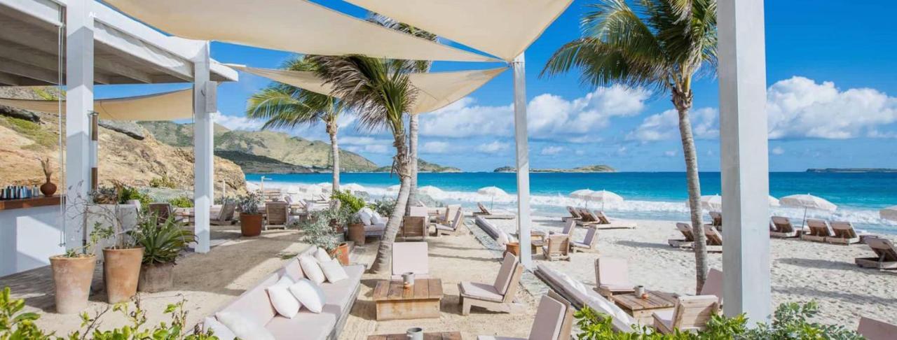 Apartamento Top Floor Unit 520 Ft2 - 48 M2 With Stunning Dominant View On Ocean, St Barth, Orient Bay Cul de Sac Exterior foto