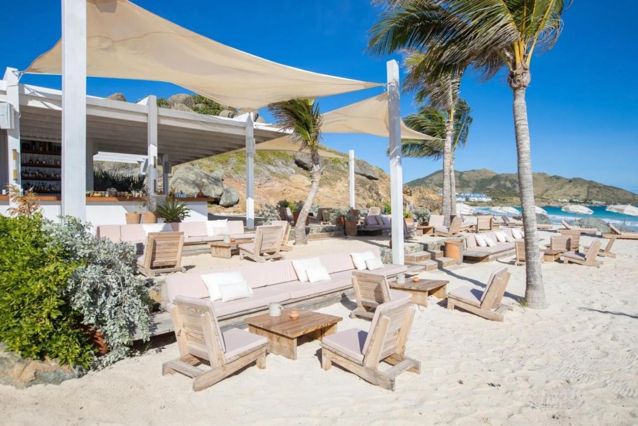Top Floor Unit 520 Ft2 - 48 M2 With Stunning Dominant View On Ocean, St Barth, Orient Bay Cul de Sac Exterior foto