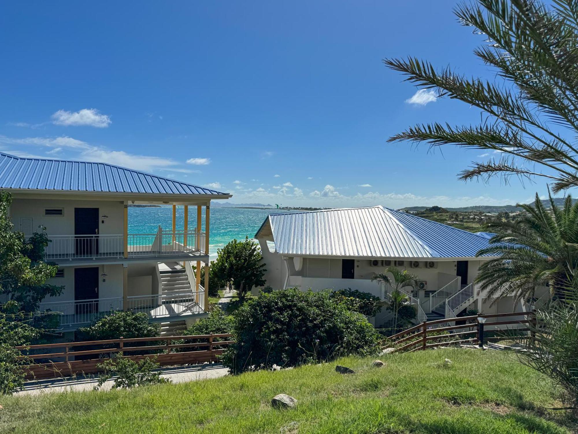 Apartamento Top Floor Unit 520 Ft2 - 48 M2 With Stunning Dominant View On Ocean, St Barth, Orient Bay Cul de Sac Exterior foto